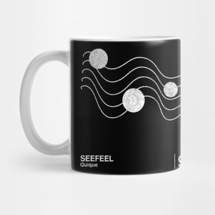 Quique / Minimalist Graphic Artwork Fan Design Mug